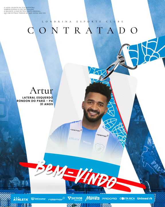 Artur é o novo reforço do Tubarão