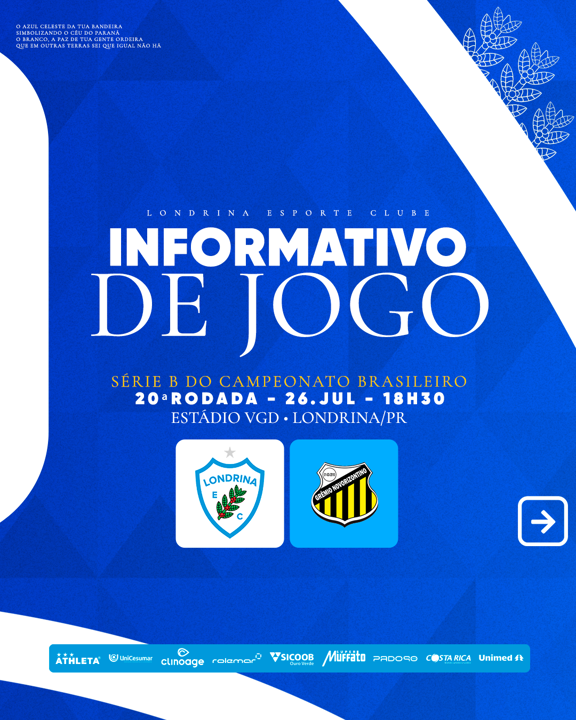 Ingressos para Londrina x Novorizontino já estão disponíveis