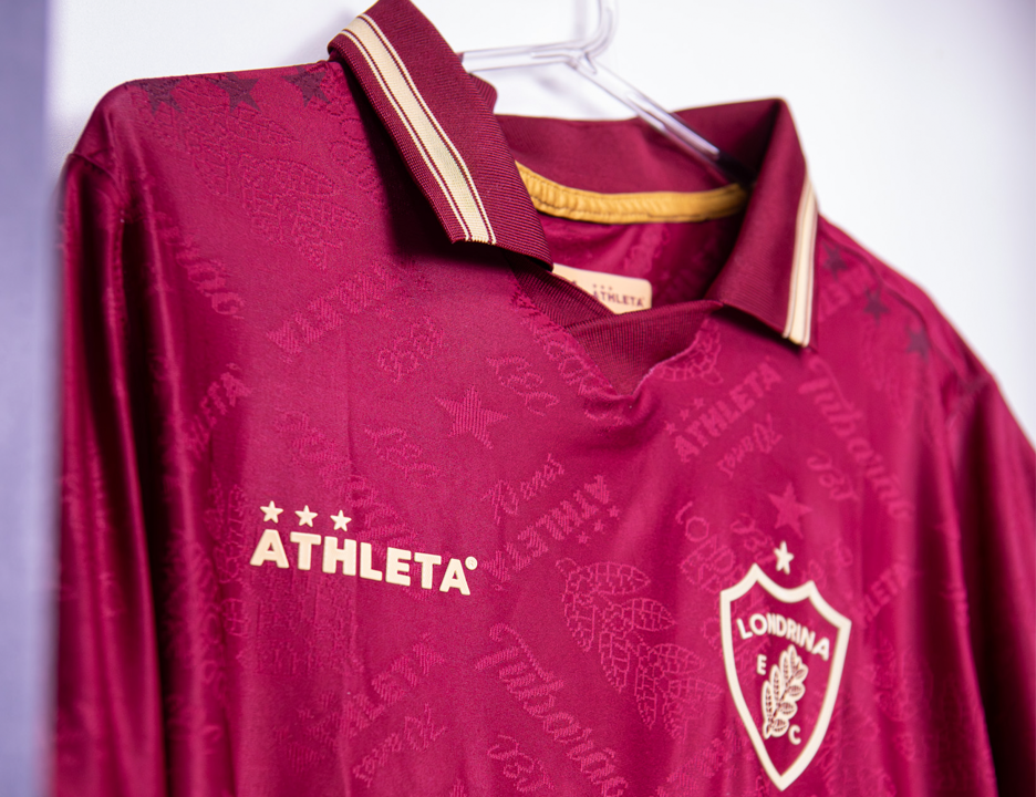 Athleta apresenta camisa especial dos 70 anos do Londrina inspirada nas raízes e na história da região