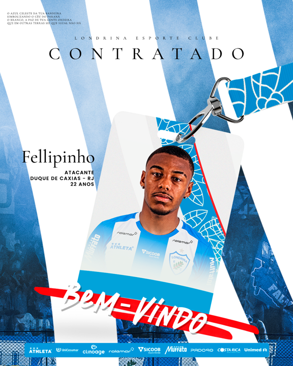 Fellipinho é o novo reforço do Tubarão