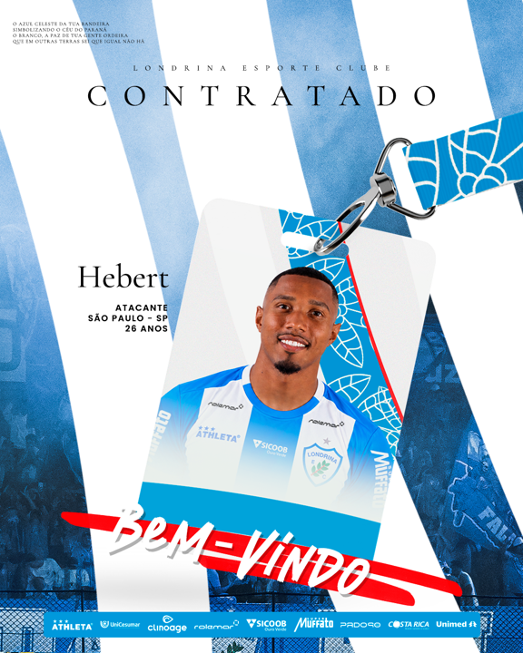 Hebert é o novo reforço do Tubarão