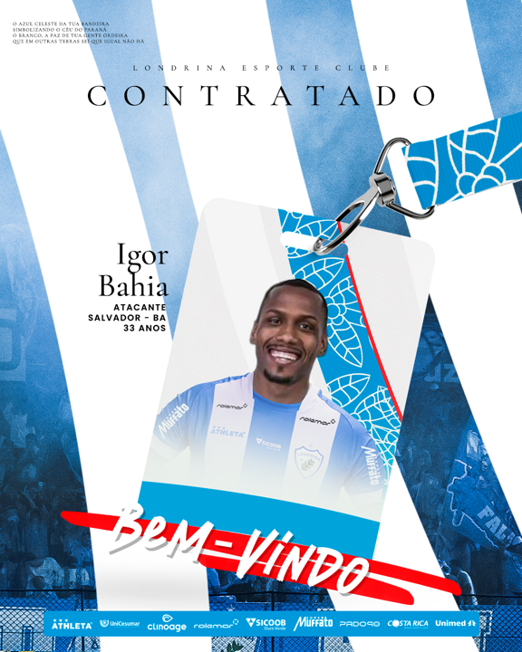 Igor Bahia é o novo reforço do Tubarão